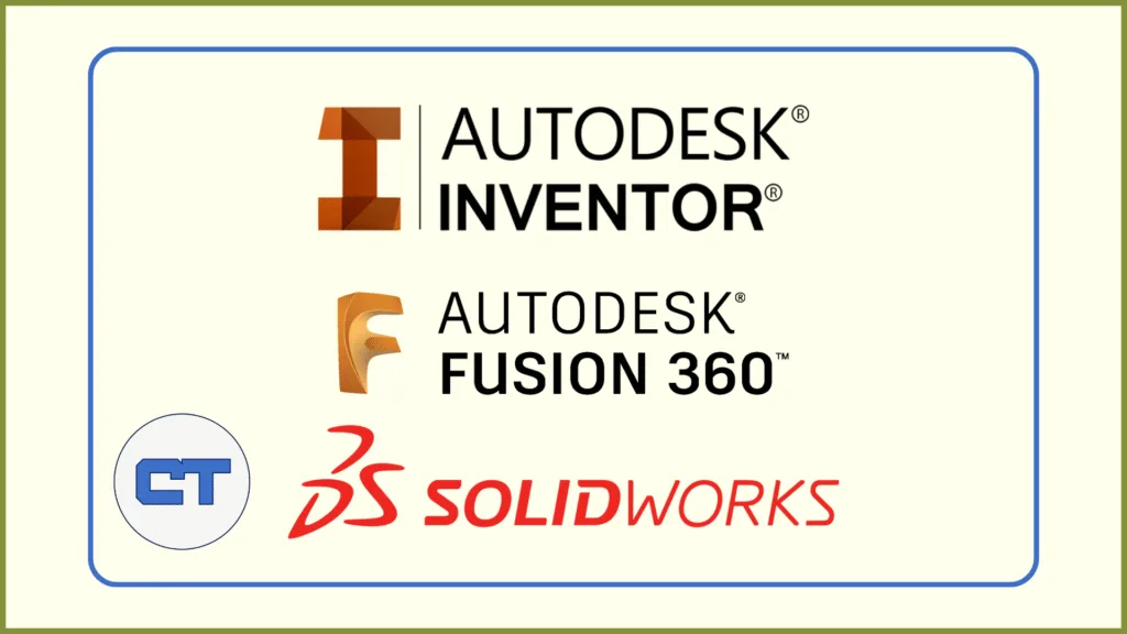 Qual CAD é melhor? Fusion 360, SolidWorks ou Inventor — Análise detalhada