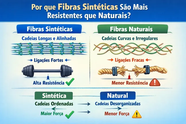 Relação entre a Estrutura Molecular da Fibra e Suas Propriedades