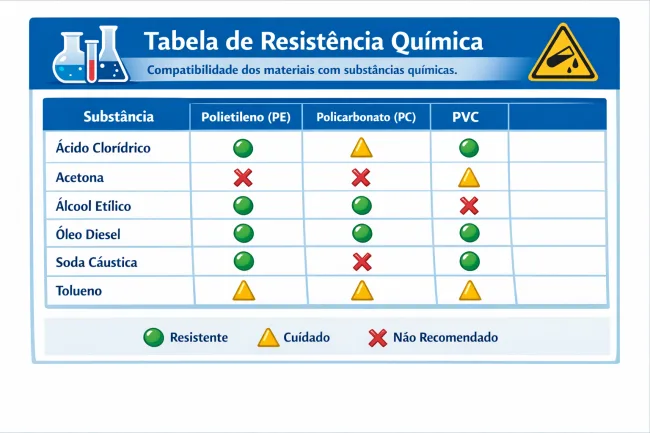 Degradação térmica, UV e química explicadas de forma simples